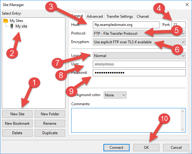 how to set up filezilla ftp godaddy