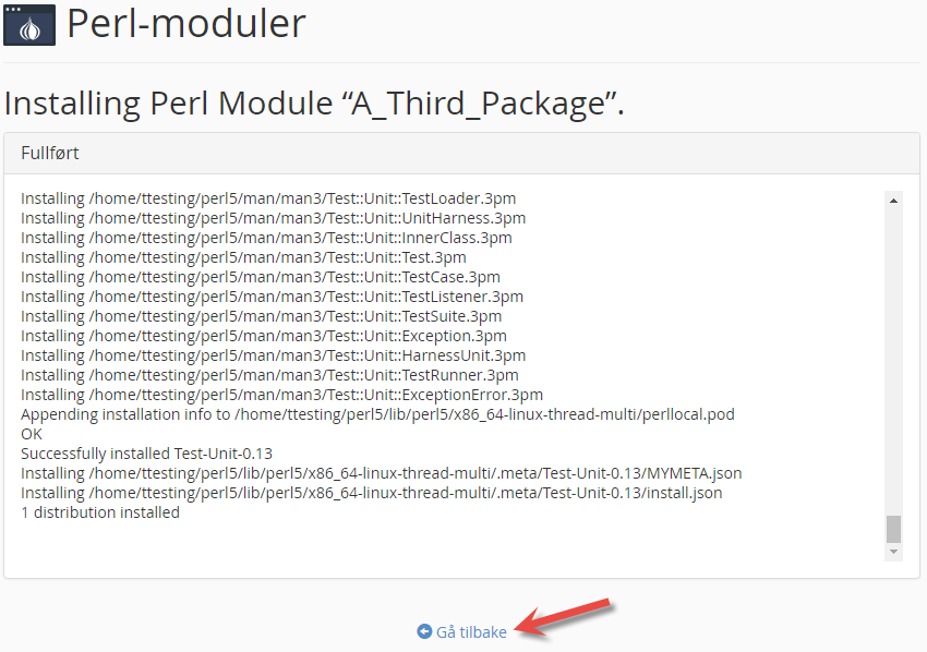 install perl module