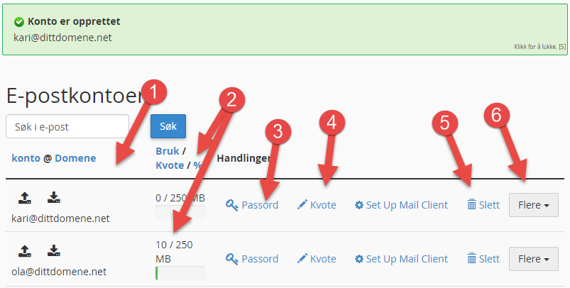 Opprettelse Av E postadresse I CPanel PRO ISP Opprettelse Av E postadresse I CPanel PRO ISP
